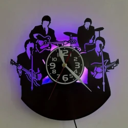 Horloge LED LP/horloge murale vinyle BEATLES