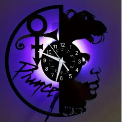 LP CLOCK VINYL WALL CLOCK...