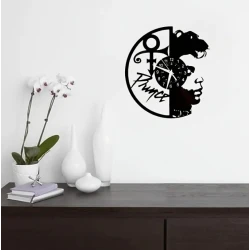 LP CLOCK VINYL WALL CLOCK PRINCE