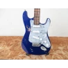 guitare miniature Fender Stratocaster Blue Transparent satin Cory Wong