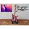 Gitaar Fender Stratocaster Michael Jackson Tribute to "The best pop artist"