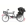 Miniatur-Fahrrad mit echten funktionierenden Pedalen