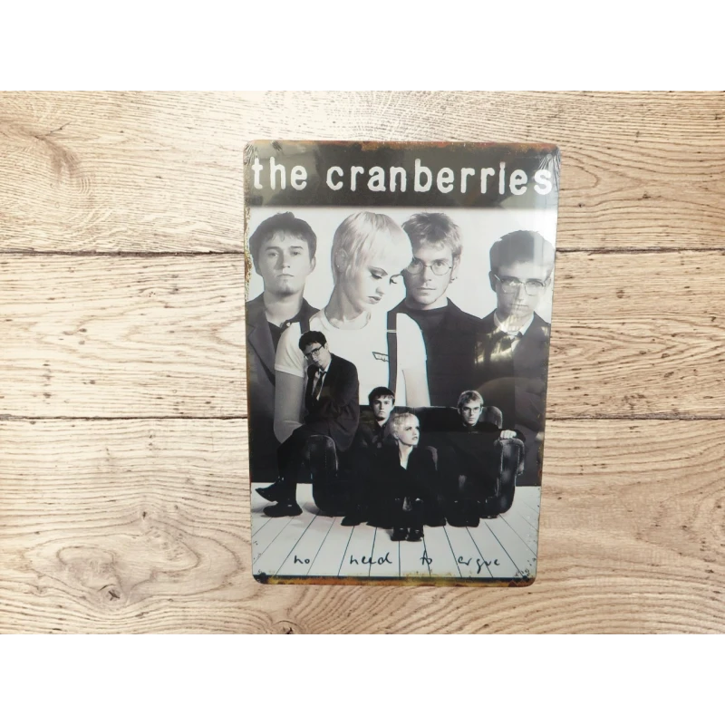 Metalen wandbord The Cranberries - mancave - metal plate