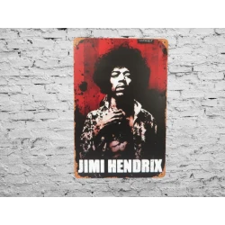 Metallwandschild Jimi...
