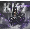 Rock-Actionfiguren KISS (Gene, Paul, Ace und Peter) + Instrumente
