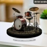 Fiberglas/acryl Rockstar 2D Drumstel