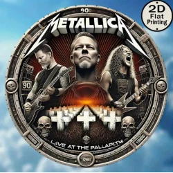 Wandschild METALLICA 'Master of Puppets'' - Vintage Retro - Mancave - Wanddekoration - Werbeschild - Metallschild