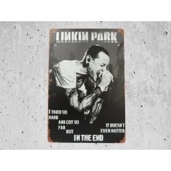 Wandschild LINKIN PARK -...