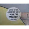 Originele Picture Disk (LP) van David Lee Roth 'just like paradise' 1986-1988