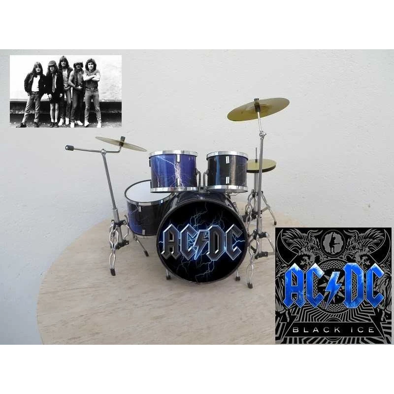 Drumstel ACDC BLUE THUNDER - Standaard model -