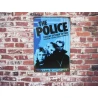 Wandbord  THE POLICE - Washington 28-10-1980 - Vintage Retro - Mancave - Wand Decoratie - Reclame Bord - Metalen bord