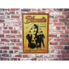 Wandbord BLONDIE  'US tour 1979' - Vintage Retro - Mancave - Wand Decoratie - Reclame Bord - Metalen bord