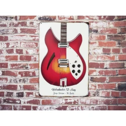 Wall sign Rickenbacker...