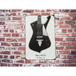 Metallwandschild Ibanez PS120 Paul Stanley KISS