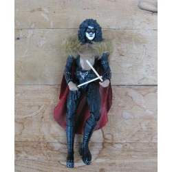 Figurine rock Eric Carr - KISS - avec batterie UNIQUE (le renard) McFarlane RARE !