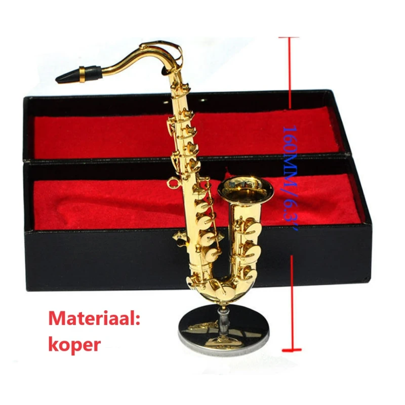 Kupfer-Tenor-Saxophon TenorSax mit Ständer und Koffer – großes Modell –