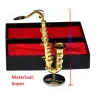 Koperen Tenor Saxofoon TenorSax met standaard en koffertje - GROOT model -