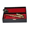 Koperen Tenor Saxofoon TenorSax met standaard en koffertje - GROOT model -