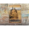 Wandschild JANIS JOPLIN 'Concert oct. 24 -1969' - Vintage Retro - Mancave - Wanddekoration - Werbeschild - Metallschild