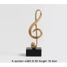 Original figurine decoration Treble clef music sign HOME DECO ART