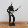 Original figurine decoration abstract sculpture 'GUITARIST' HOME DECO ART