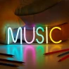 LED Neon Sign "MUSIC" Night lighting / mood lighting