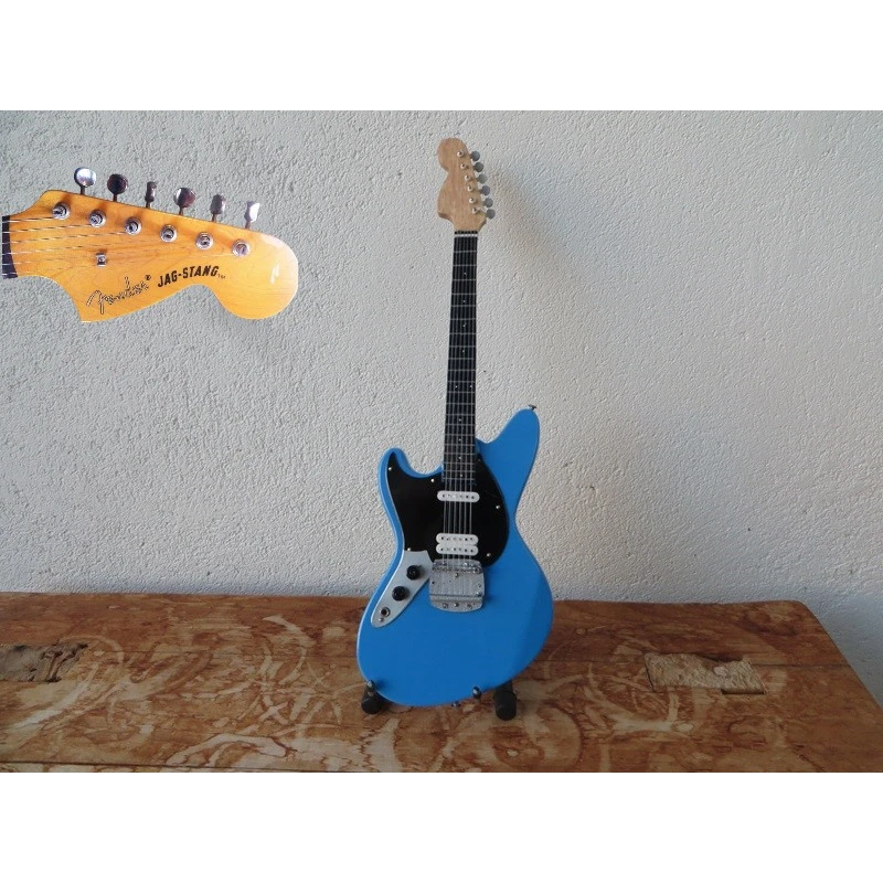 guitar Fender Jag-rod Blue Custom (1996)  (including Kurt Cobain)