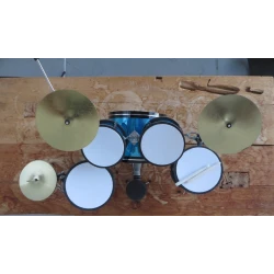 Drum kit from Nirvana NEW logo - standard model blue