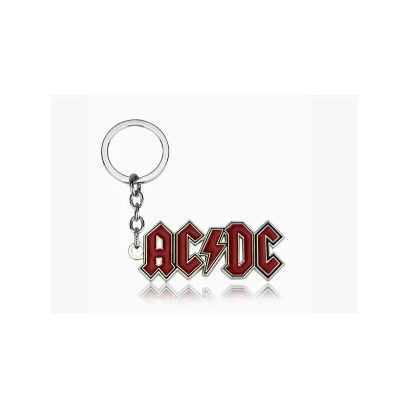 Keychain / keyring ACDC metal (printed on the back!)