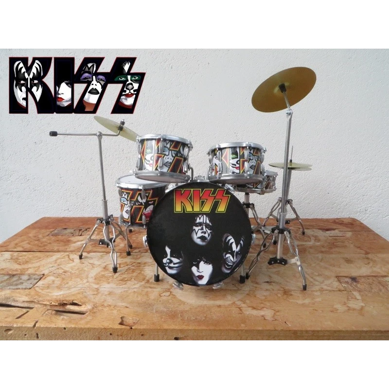 Drum kit by KISS - FACES of the Army - UNIQUE - VERY RARE!