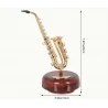 Music Box (speeldoos / muziekdoosje ) Saxofoon