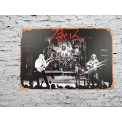 Wall sign RUSH "Concert" -...