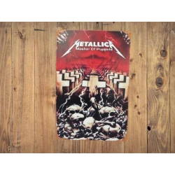 Wandbord  METALLICA 'Master...