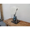 Plexiglass bell jar / display case for miniature guitar, among others