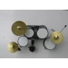 Miniatuur drumstel black / Antraciet RAMMSTEIN - Standaard model -