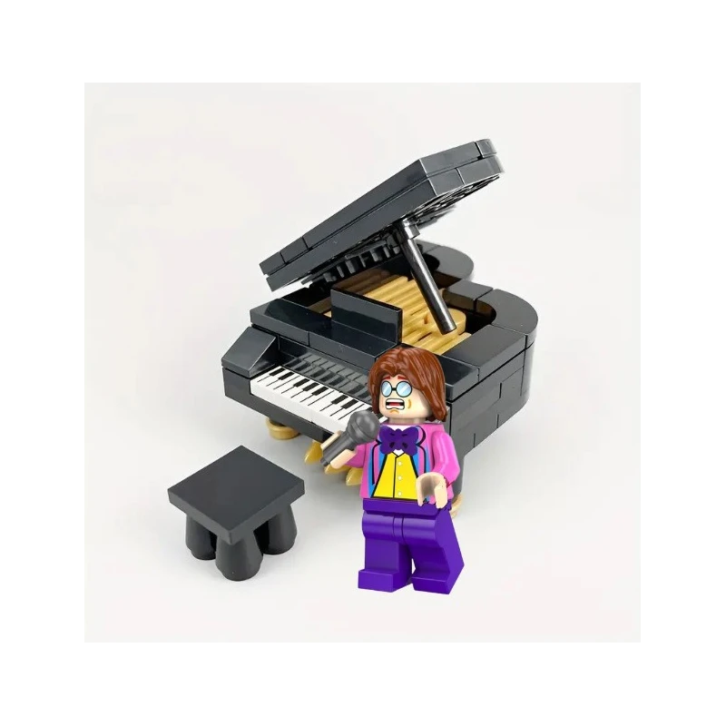 Figurine Lego ROCK Elton John & piano à queue/piano