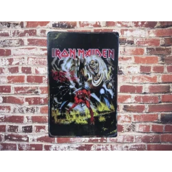 Enseigne murale IRON MAIDEN...