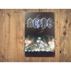 Wandbord  ACDC 'Concert'...
